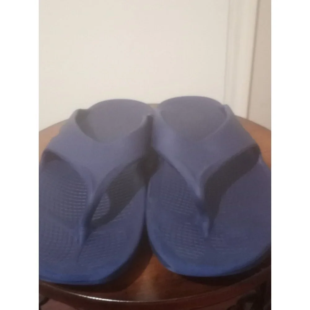 OOFOS OOriginal Unisex Blue US Men's 13 Women's 15 EU 46 Sandals - Picture 7 of 12